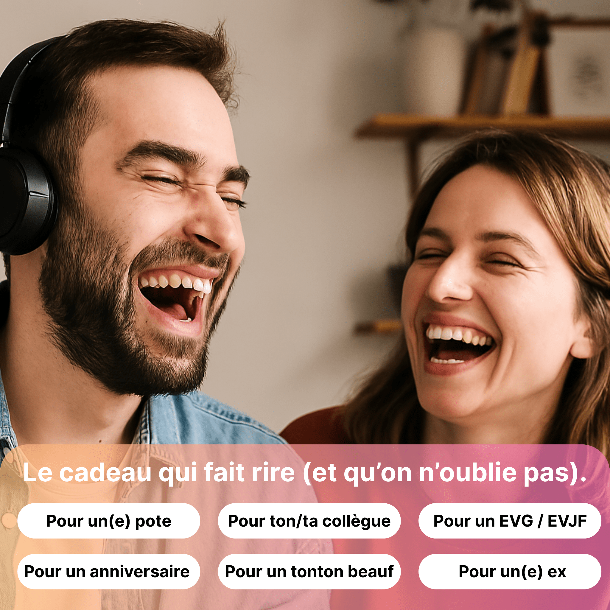 Idées de cadeaux drôles : une chanson personnalisée unique par Singl.